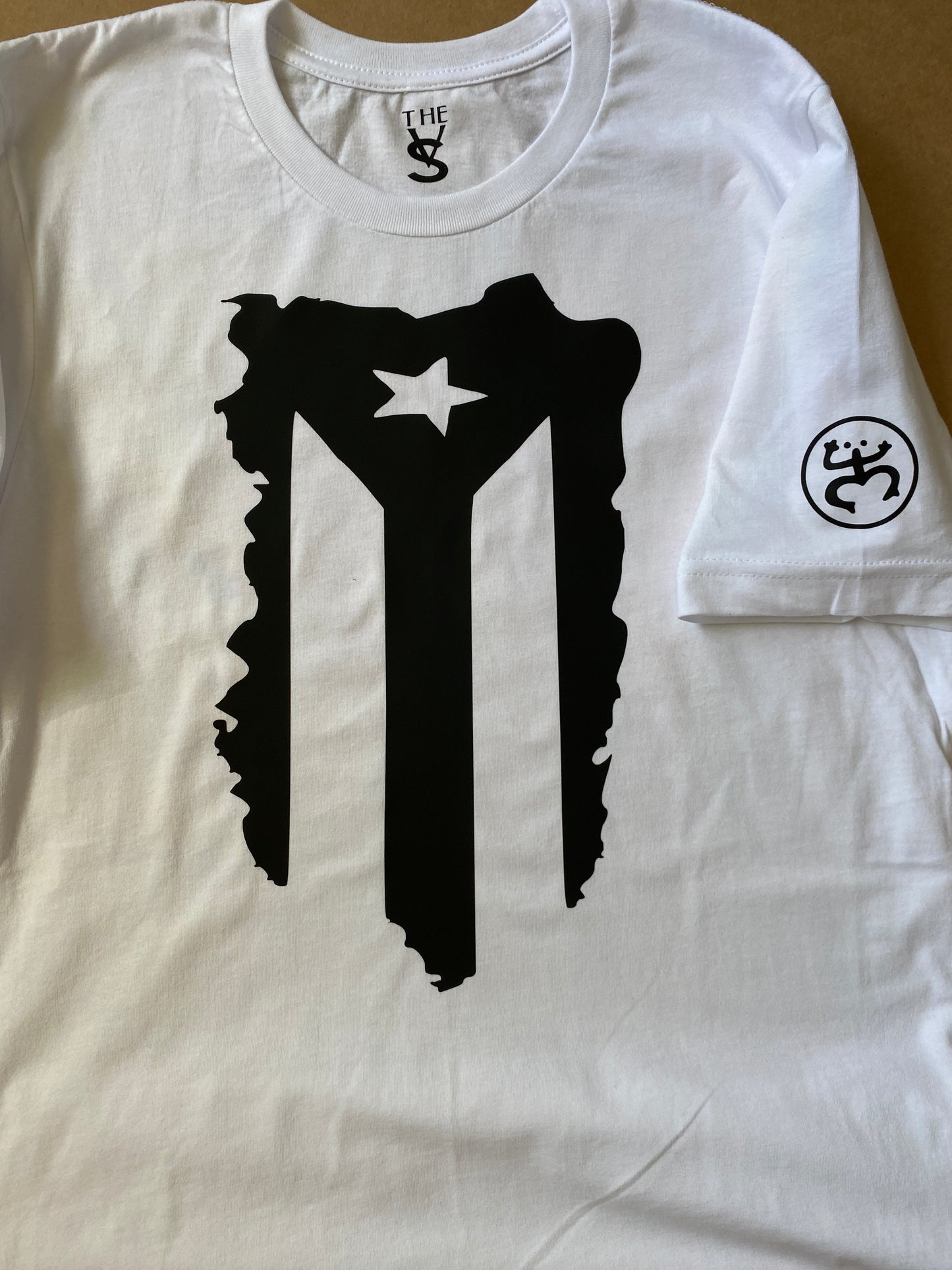 White Puerto Rico Resistance Tee